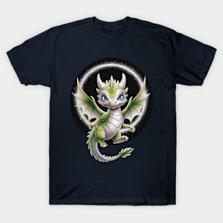 cute kawaii wind dragon T-Shirt